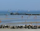 endlang der kieler forde ufer mit